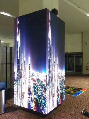 Φωτισμένοι τηλεοπτικοί τοίχοι των τετραγωνικών στυλοβατών οδηγήσεων τύπων 1.6mm μικρό διαγώνιο εργοστάσιο Shenzhen ραφών