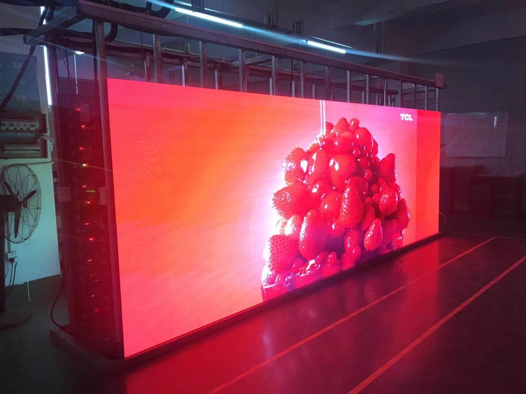 Φωτεινή έντασης υπηρεσία 400mm*300mm μαγνητών οθόνης των διευθετήσιμων P1.923 εσωτερικών οδηγήσεων τηλεοπτική εργοστάσιο Shenzhen